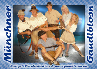 Bayerische Band Oktoberfestband Gaudiblosn