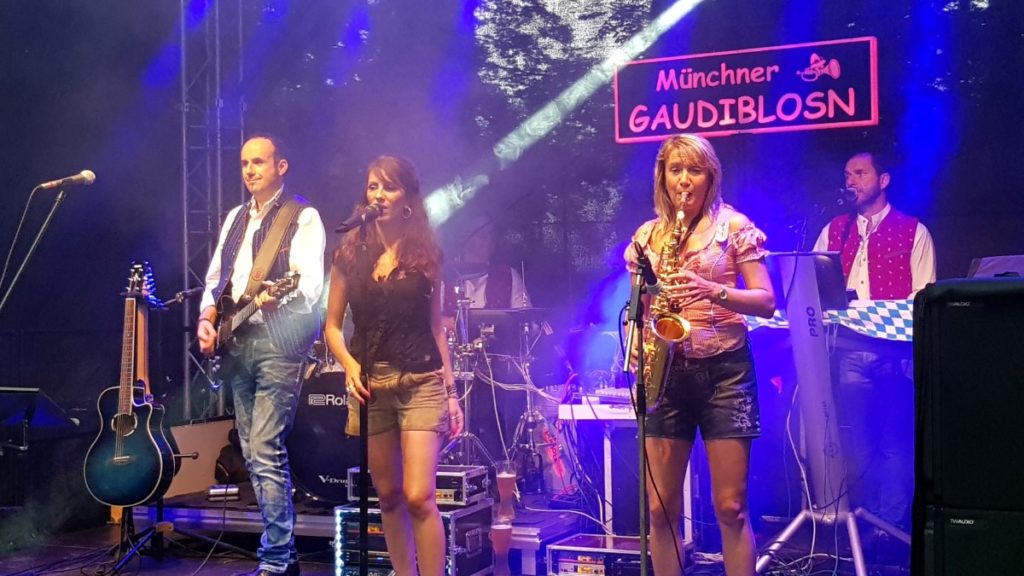 liveband, Lampionfest 2018 im Lohwald Unterschleißheim
